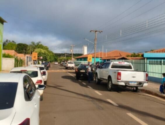 Imagem de compartilhamento para o artigo Blitz educativa marca cuidado com alunos na volta às aulas em Paraíso das Águas da MS Todo dia